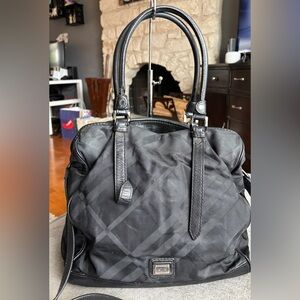 Authenticated Burberry Nova Check Satchel